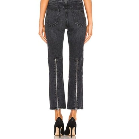 New Rag & Bone Black Bain Iver Pant Jeans 24 - Picture 6 of 11